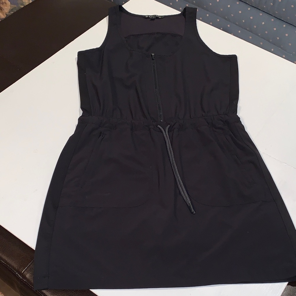 Athleta Black Expedition Dress Size 4 - Picture 7 of 15